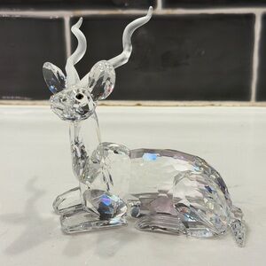 Swarovski Crystal Antelope Figurine